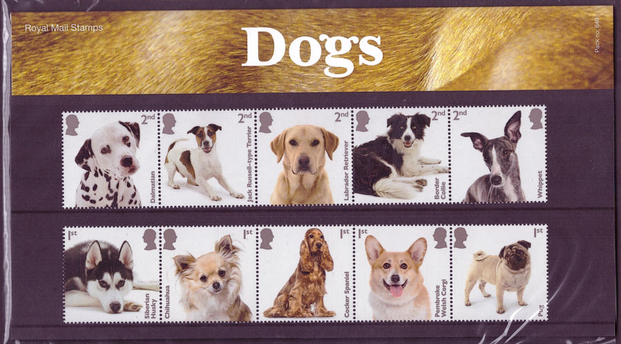 (image for) 2024 Dogs Royal Mail Presentation Pack 649